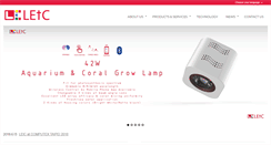 Desktop Screenshot of letc-tech.com
